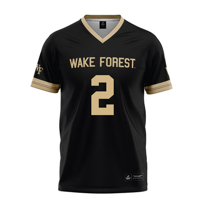Wake Forest - NCAA Football : Robby Ashford - Black Football Jersey-0