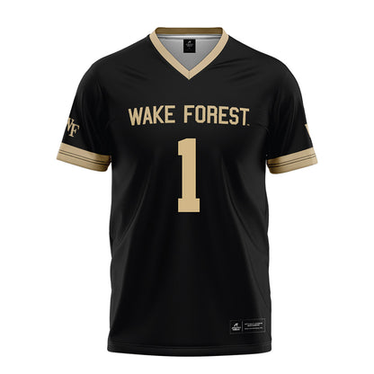 Wake Forest - NCAA Football : Demond Claiborne - Black Football Jersey