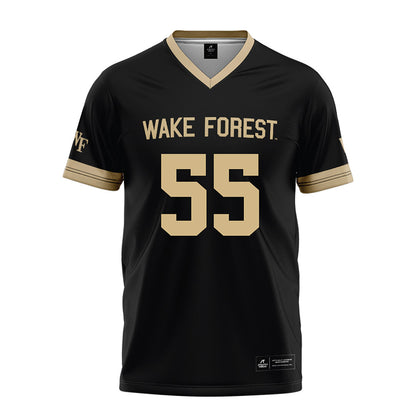 Wake Forest - NCAA Football : Kadear Dembele - Black Football Jersey-0