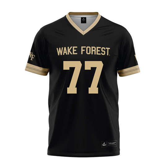 Wake Forest - NCAA Football : George Sell - Black Football Jersey