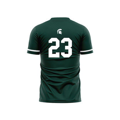 Michigan State - NCAA Women's Soccer : Bella Najera - Green Soccer Jersey