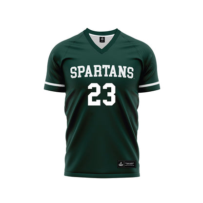 Michigan State - NCAA Women's Soccer : Bella Najera - Green Soccer Jersey