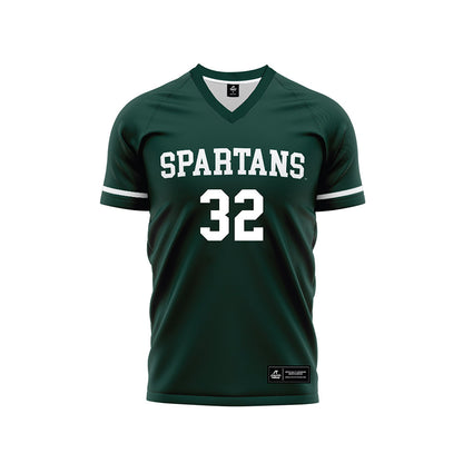 Michigan State - NCAA Women's Soccer : Maggie Illig - Green Soccer Jersey