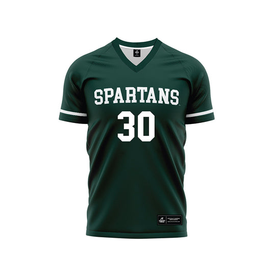 Michigan State - NCAA Women's Soccer : Ava Panduren - Green Soccer Jersey