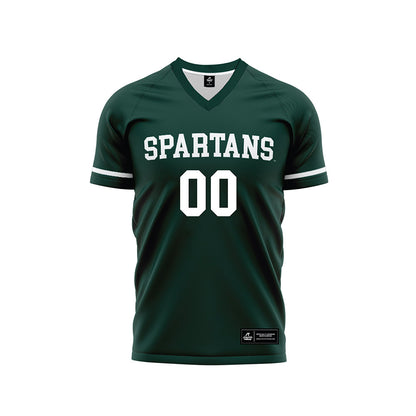 Michigan State - NCAA Men's Soccer : JEB Knox - Green Soccer Jersey-0