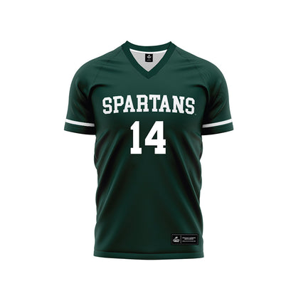 Michigan State - NCAA Women's Soccer : Mackenzie Anthony - Green Soccer Jersey