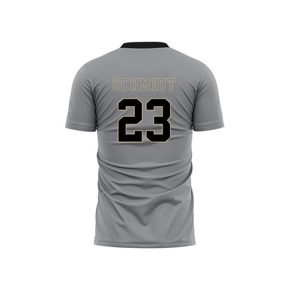 Wake Forest - NCAA Women's Soccer : Allie Schmidt - Pattern Black Soccer Jersey-1