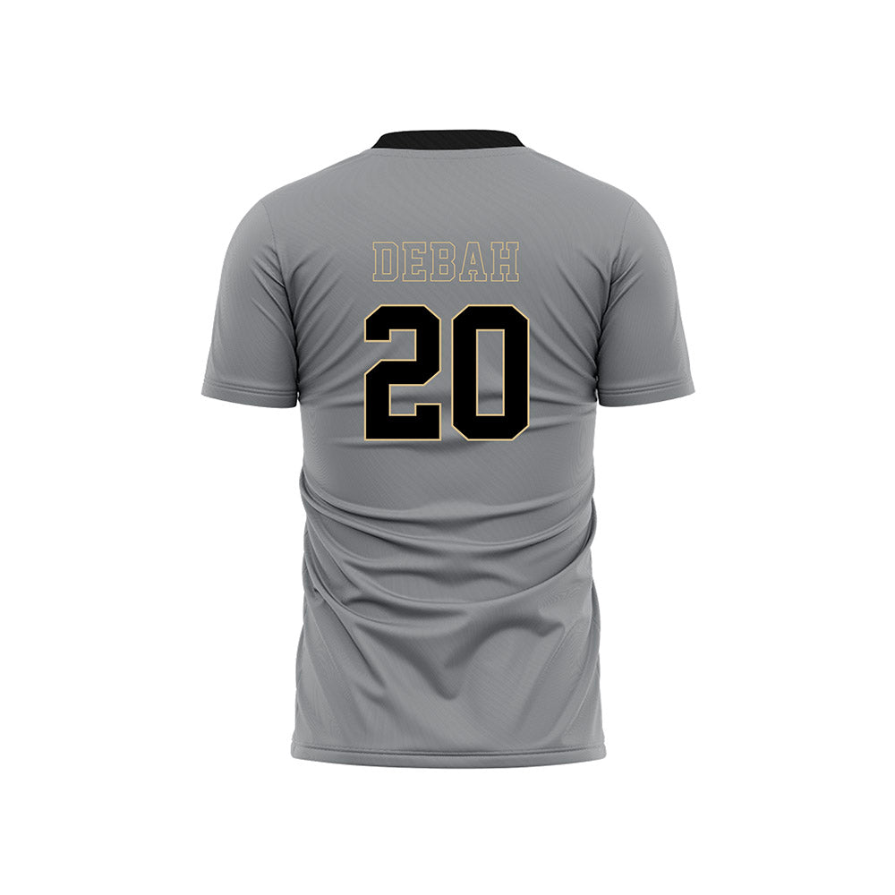 Wake Forest - NCAA Men's Soccer : Alfred Debah - Pattern Black Soccer Jersey-1