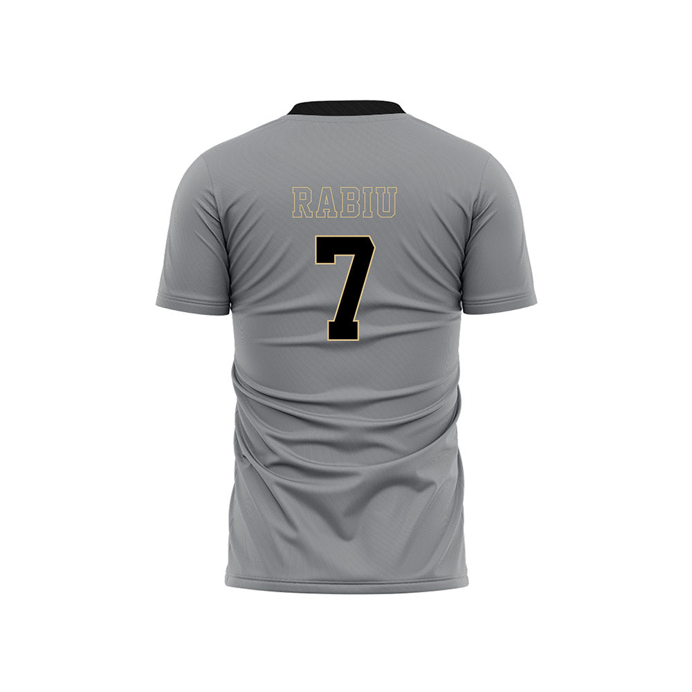 Wake Forest - NCAA Men's Soccer : Nico Rabiu - Pattern Black Soccer Jersey