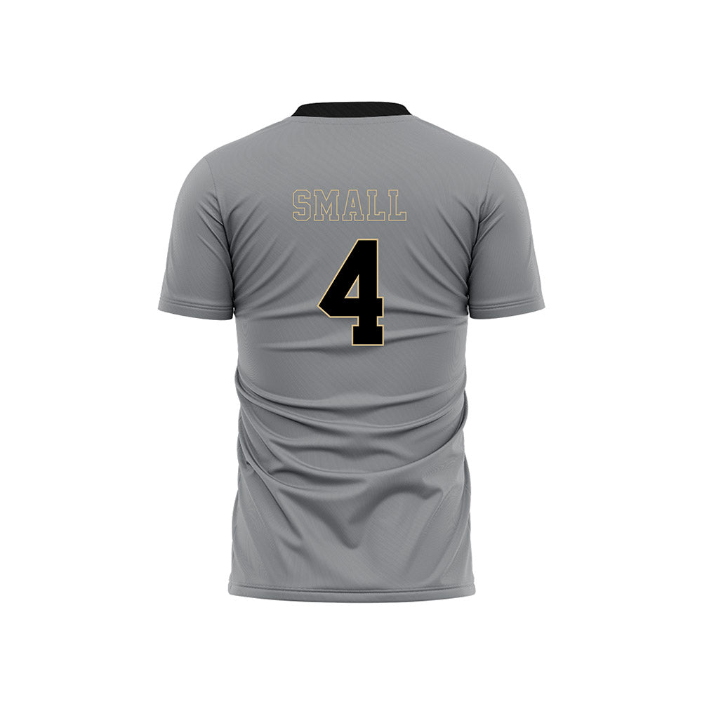 Wake Forest - NCAA Women's Soccer : Nikayla Small - Pattern Black Soccer Jersey