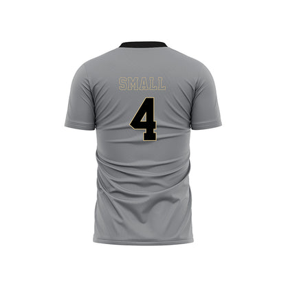 Wake Forest - NCAA Women's Soccer : Nikayla Small - Pattern Black Soccer Jersey