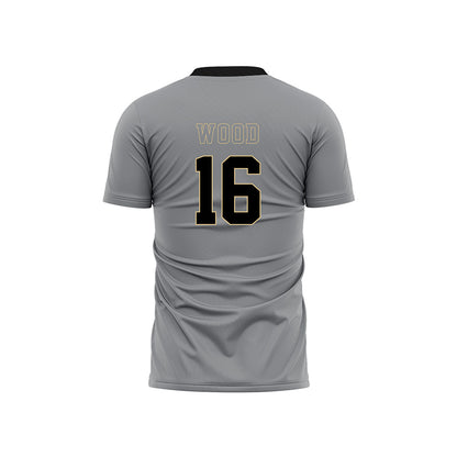 Wake Forest - NCAA Women's Soccer : Alex Wood - Pattern Black Soccer Jersey