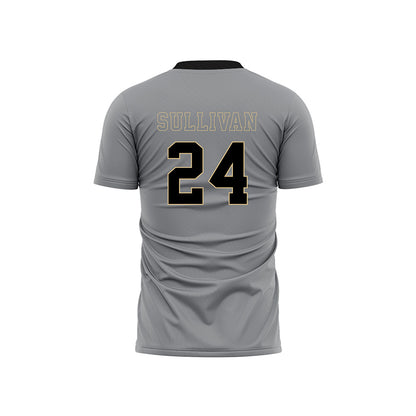 Wake Forest - NCAA Men's Soccer : Mason Sullivan - Pattern Black Soccer Jersey