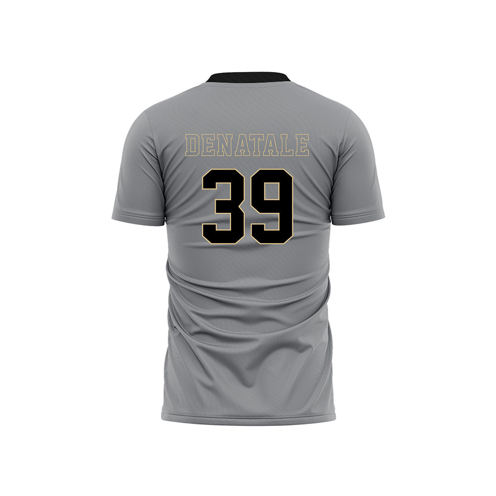 Wake Forest - NCAA Women's Soccer : Laine DeNatale - Pattern Black Soccer Jersey