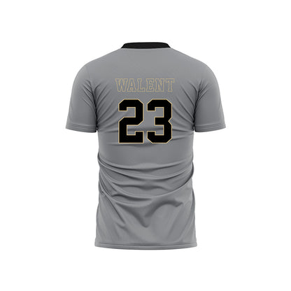 Wake Forest - NCAA Men's Soccer : Vlad Walent - Pattern Black Soccer Jersey