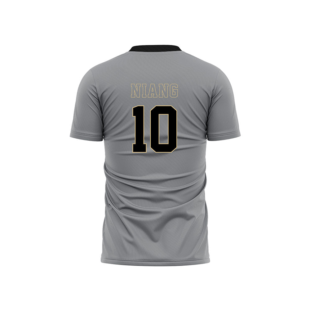 Wake Forest - NCAA Men's Soccer : Babacar Niang - Pattern Black Soccer Jersey