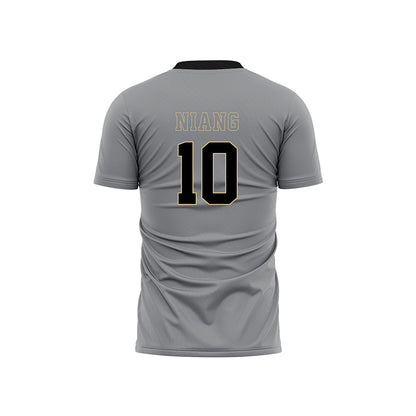 Wake Forest - NCAA Men's Soccer : Babacar Niang - Pattern Black Soccer Jersey