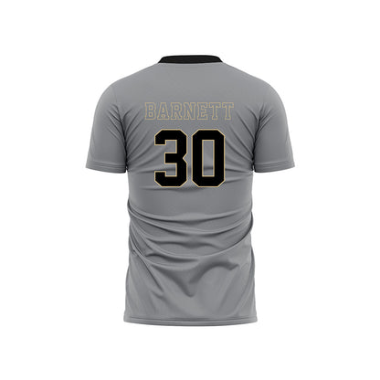 Wake Forest - NCAA Men's Soccer : Owen Barnett - Pattern Black Soccer Jersey