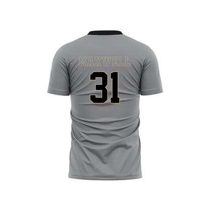 Wake Forest - NCAA Women's Soccer : Kylie Maxwell - Pattern Black Soccer Jersey-1