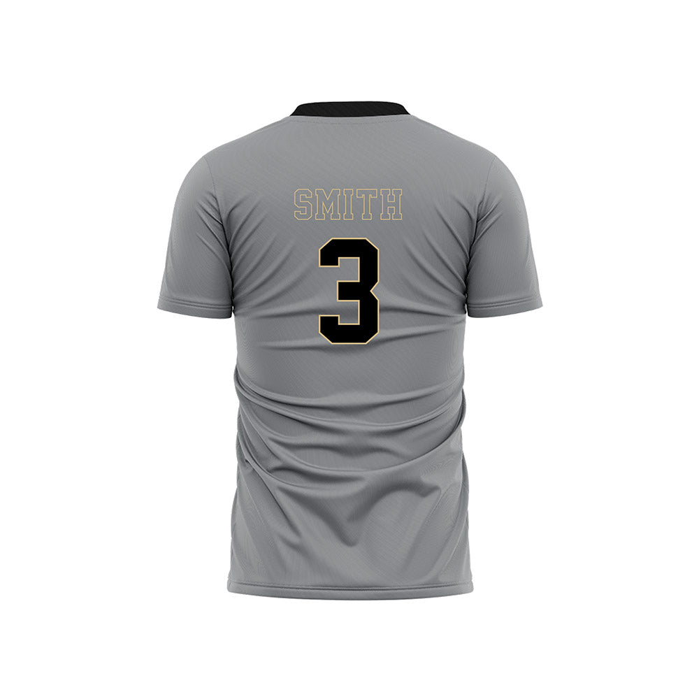 Wake Forest - NCAA Men's Soccer : Travis Smith - Pattern Black Soccer Jersey