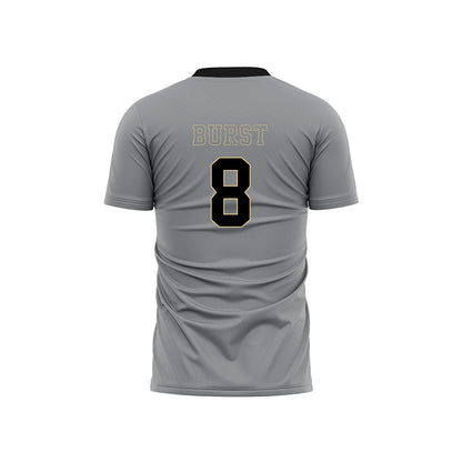 Wake Forest - NCAA Women's Soccer : Chloe Burst - Pattern Black Soccer Jersey