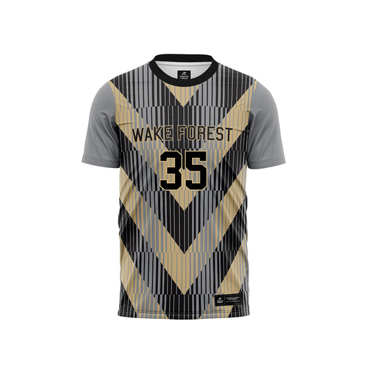 Wake Forest - NCAA Women's Soccer : Emily Murphy - Pattern Black Soccer Jersey