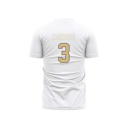 Wake Forest - NCAA Women's Soccer : Emily Colton - Pattern White Soccer Jersey