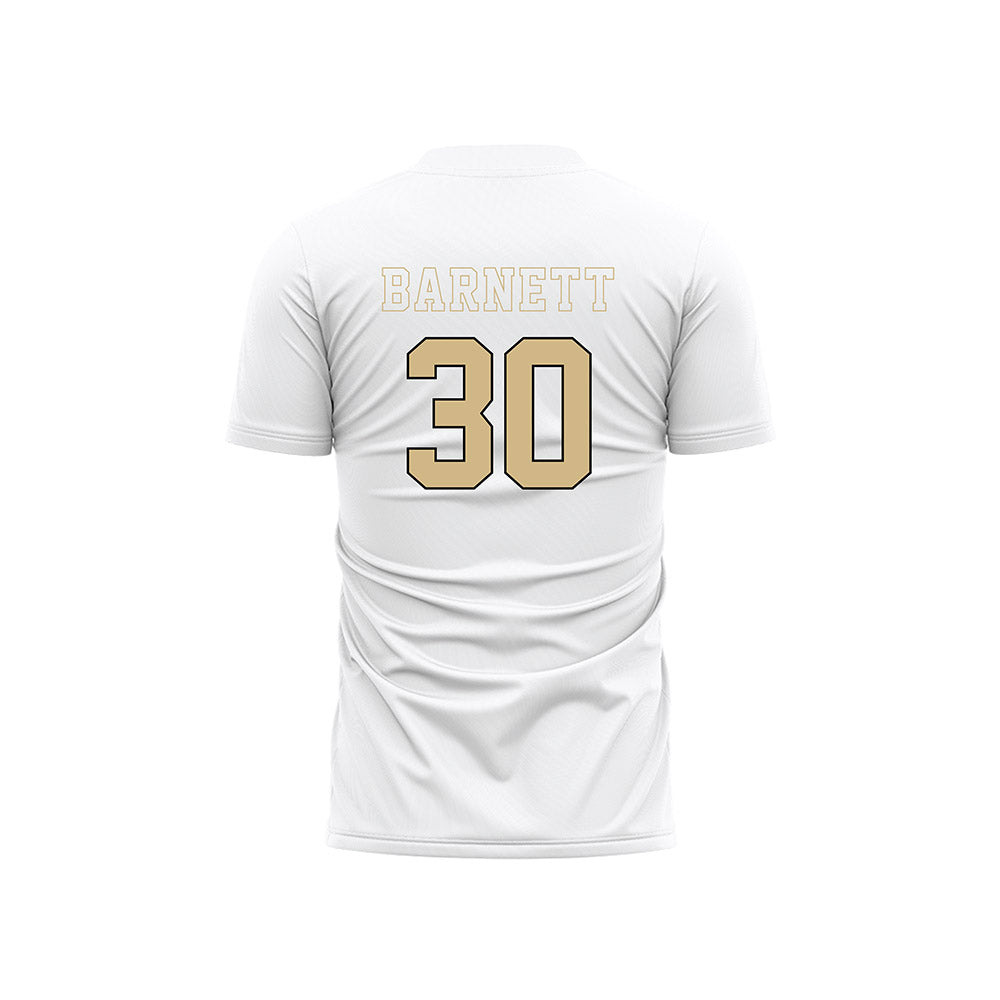 Wake Forest - NCAA Men's Soccer : Owen Barnett - Pattern White Soccer Jersey