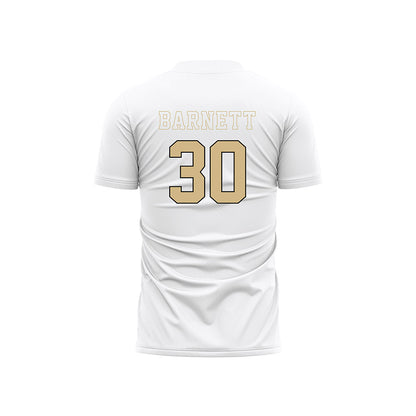 Wake Forest - NCAA Men's Soccer : Owen Barnett - Pattern White Soccer Jersey