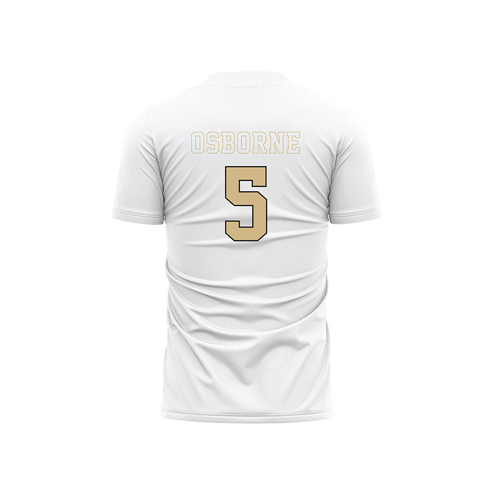 Wake Forest - NCAA Women's Soccer : MJ Osborne - Pattern White Soccer Jersey