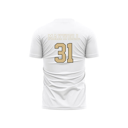 Wake Forest - NCAA Women's Soccer : Kylie Maxwell - Pattern White Soccer Jersey-1