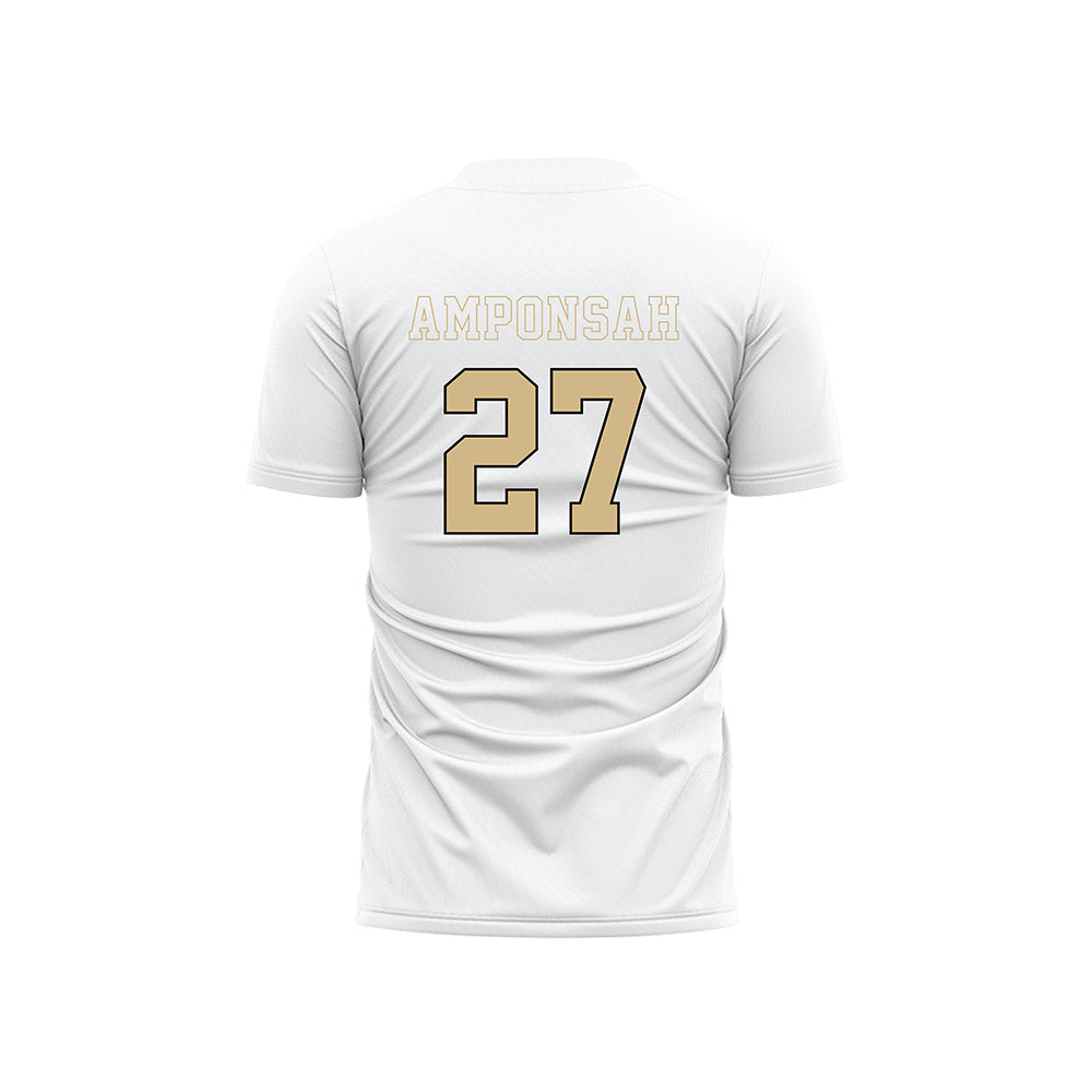 Wake Forest - NCAA Men's Soccer : Prince Amponsah - Pattern White Soccer Jersey