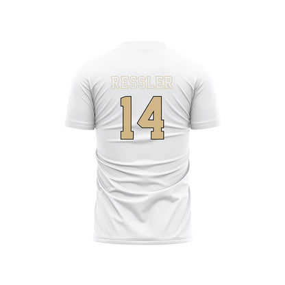 Wake Forest - NCAA Women's Soccer : Lola Ressler - Pattern White Soccer Jersey