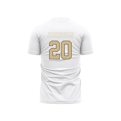 Wake Forest - NCAA Women's Soccer : Hannah Johnson - Pattern White Soccer Jersey