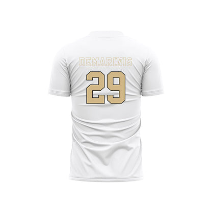 Wake Forest - NCAA Women's Soccer : Olivia DeMarinis - Pattern White Soccer Jersey