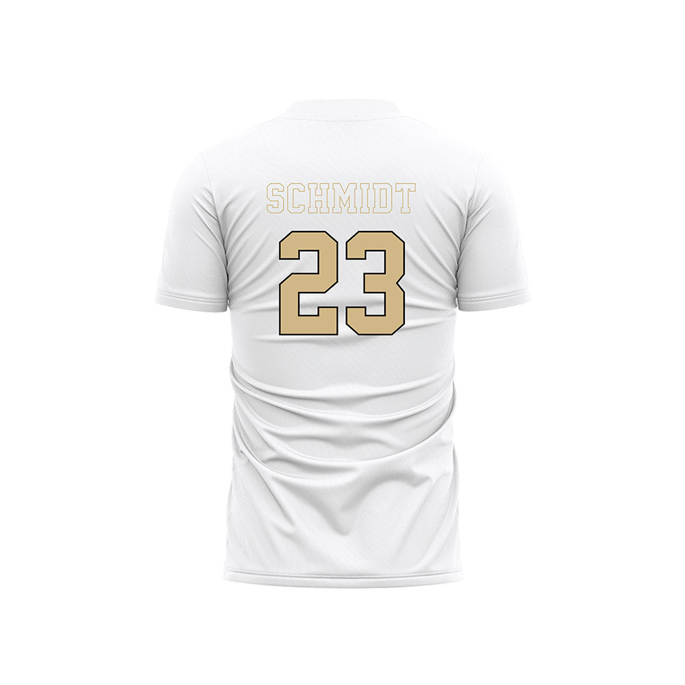 Wake Forest - NCAA Women's Soccer : Allie Schmidt - Pattern White Soccer Jersey-1
