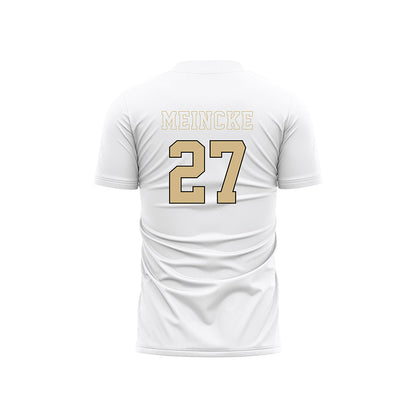 Wake Forest - NCAA Women's Soccer : Alicia Meincke - Pattern White Soccer Jersey-1