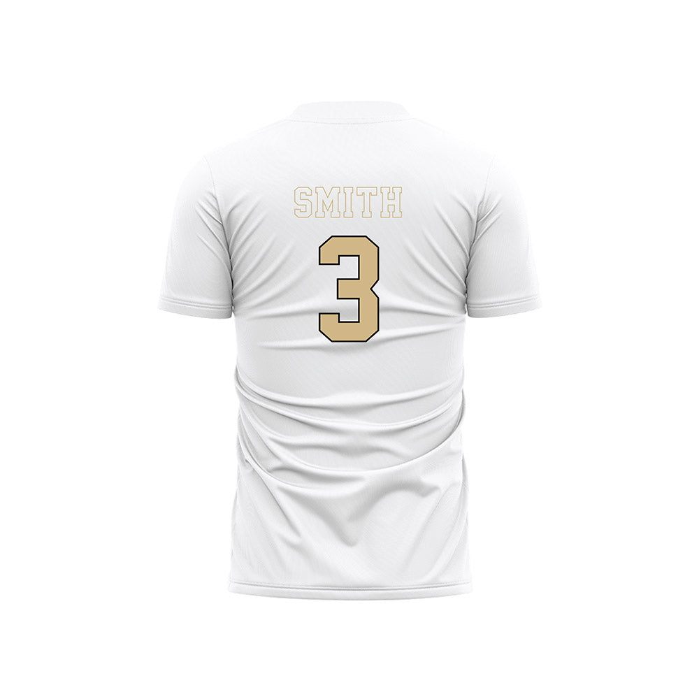 Wake Forest - NCAA Men's Soccer : Travis Smith - Pattern White Soccer Jersey