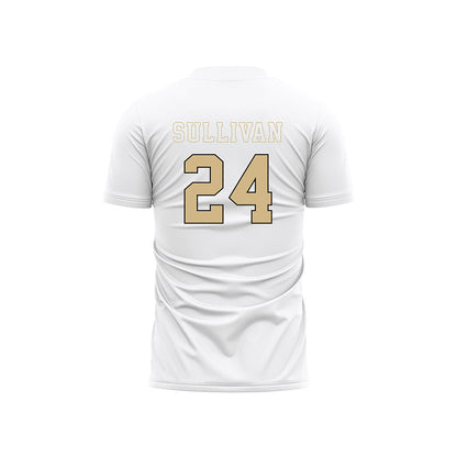 Wake Forest - NCAA Men's Soccer : Mason Sullivan - Pattern White Soccer Jersey