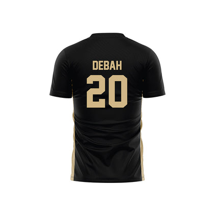 Wake Forest - NCAA Men's Soccer : Alfred Debah - Black Soccer Jersey-1