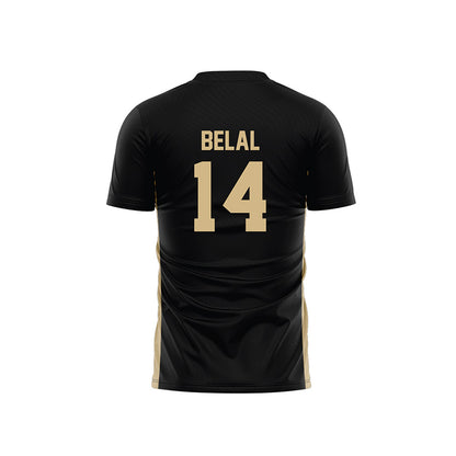 Wake Forest - NCAA Men's Soccer : Ryan Belal - Black Soccer Jersey