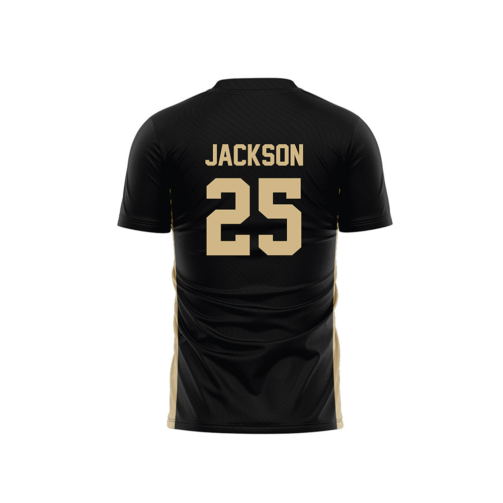 Wake Forest - NCAA Men's Soccer : Will Jackson - Black Soccer Jersey