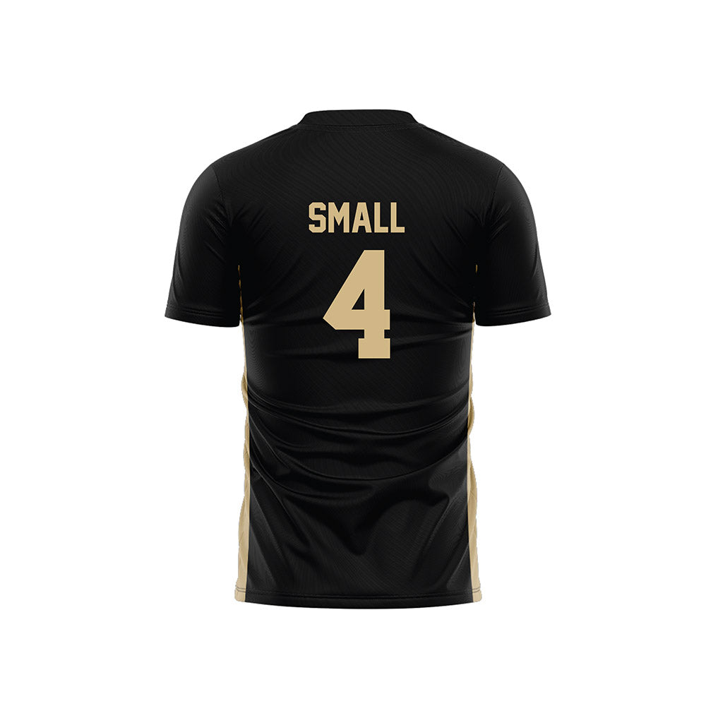 Wake Forest - NCAA Women's Soccer : Nikayla Small - Black Soccer Jersey