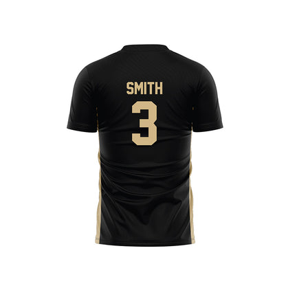 Wake Forest - NCAA Men's Soccer : Travis Smith - Black Soccer Jersey