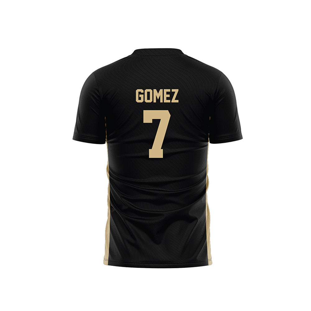 Wake Forest - NCAA Women's Soccer : Alejandra Gomez - Black Soccer Jersey-1