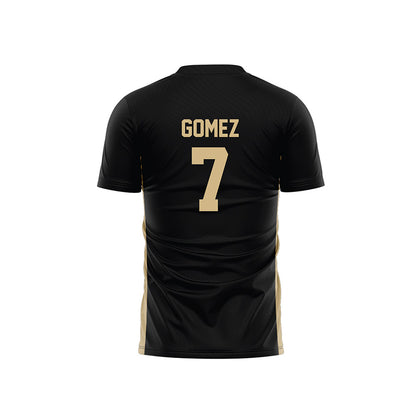 Wake Forest - NCAA Women's Soccer : Alejandra Gomez - Black Soccer Jersey-1