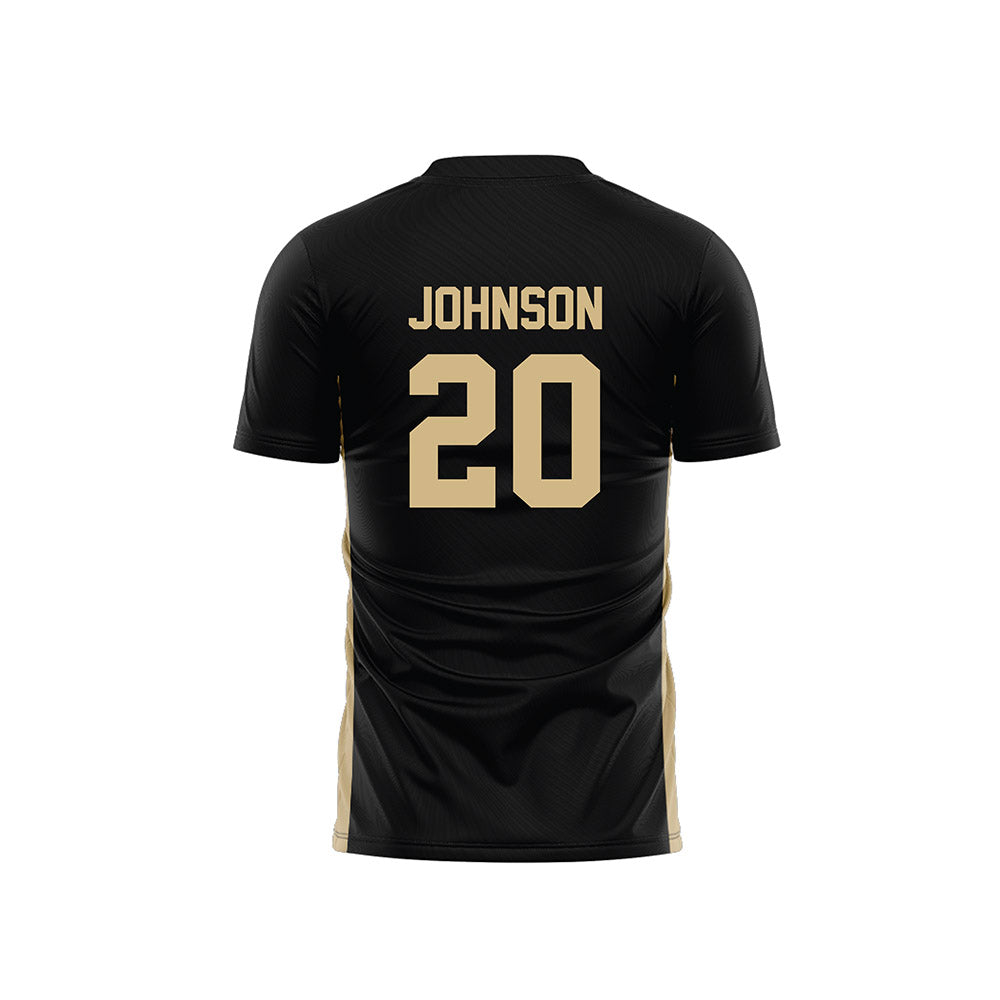 Wake Forest - NCAA Women's Soccer : Hannah Johnson - Black Soccer Jersey