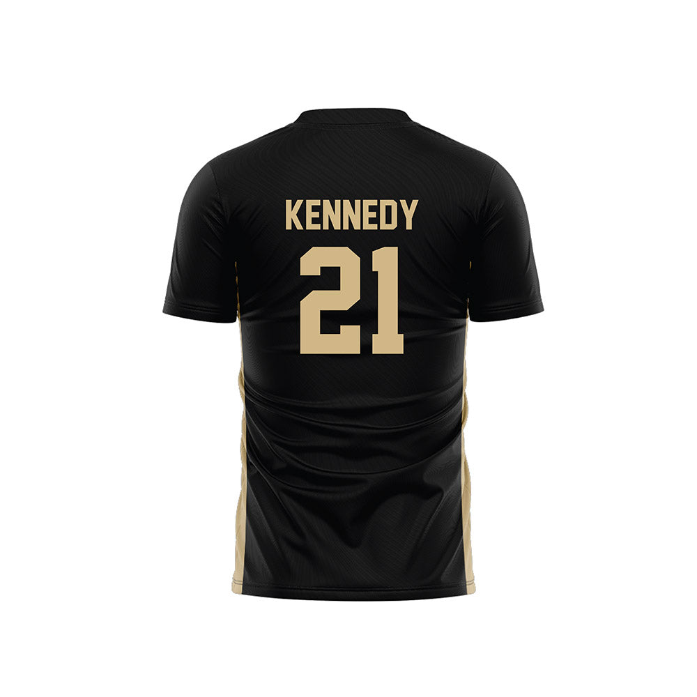 Wake Forest - NCAA Men's Soccer : Julian Kennedy - Black Soccer Jersey