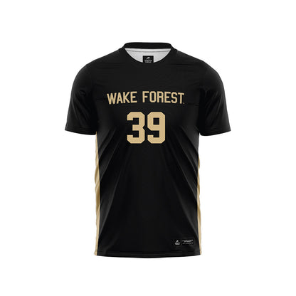 Wake Forest - NCAA Women's Soccer : Laine DeNatale - Black Soccer Jersey