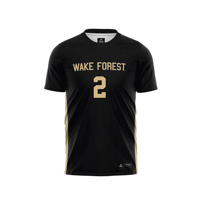 Wake Forest - NCAA Women's Soccer : Amaya Dawkins - Black Soccer Jersey